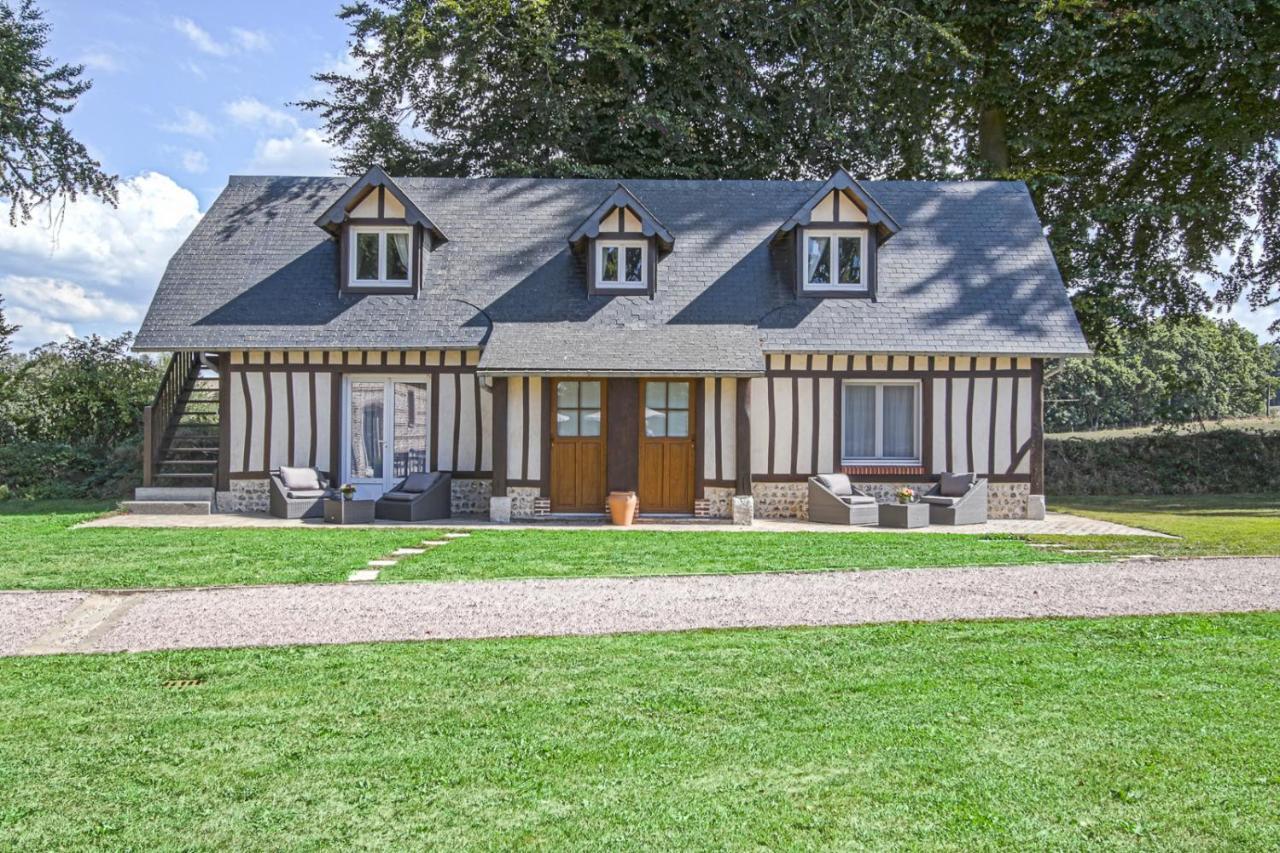 Clos Celeste - Campagne D Etretat Avec Piscine Et Spa Écrainville Exterior foto
